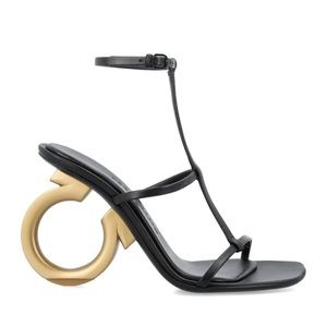 NWT SALVATORE FERRAGAMO Elina Ankle Strap Sandals 
Size: US 6.5